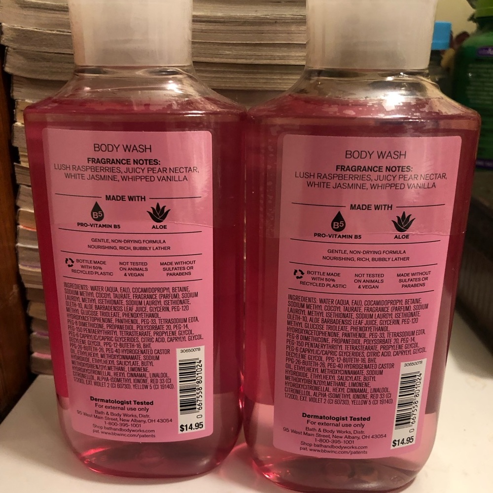 NWT Bath & Body 2) Carried Away Body Wash 2) 10 0z - Picture 2 of 3